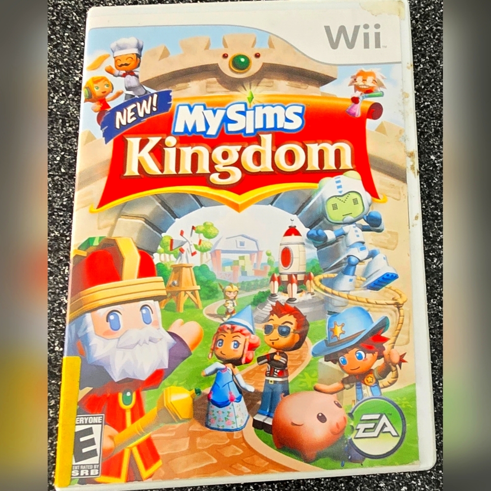 (EUC)MySims Kingdom Wii System Game.